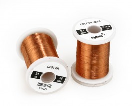 Colour Wire, 0.1 mm, Copper